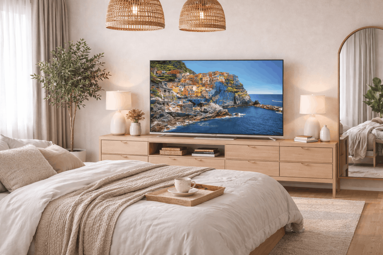  TV MAXWELL 32" QLED HD AVEC RÉCEPTEUR INTÉGRÉ